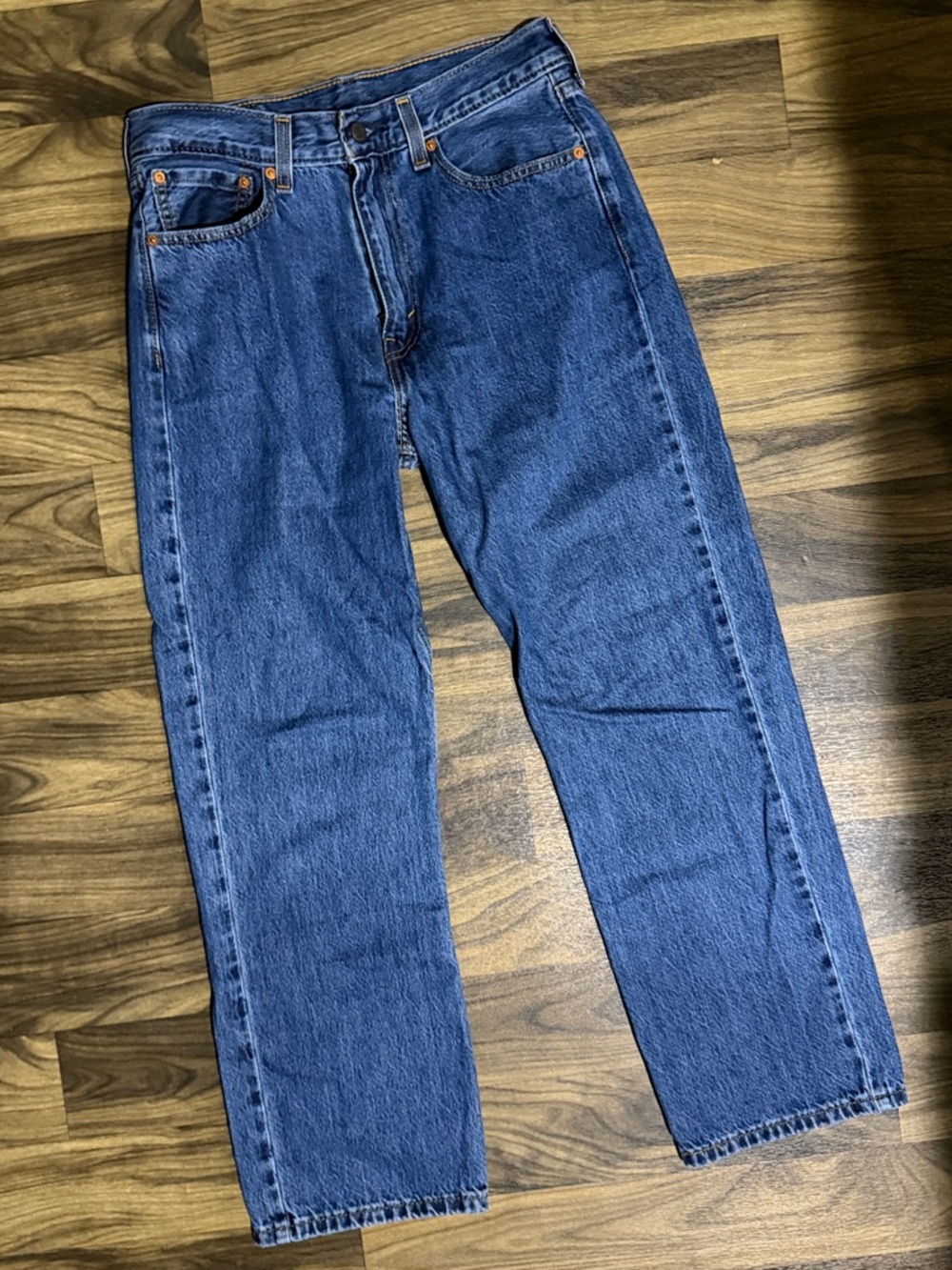 Levi's Relaxed Fit Men’s Jeans in Deep Blue Denim